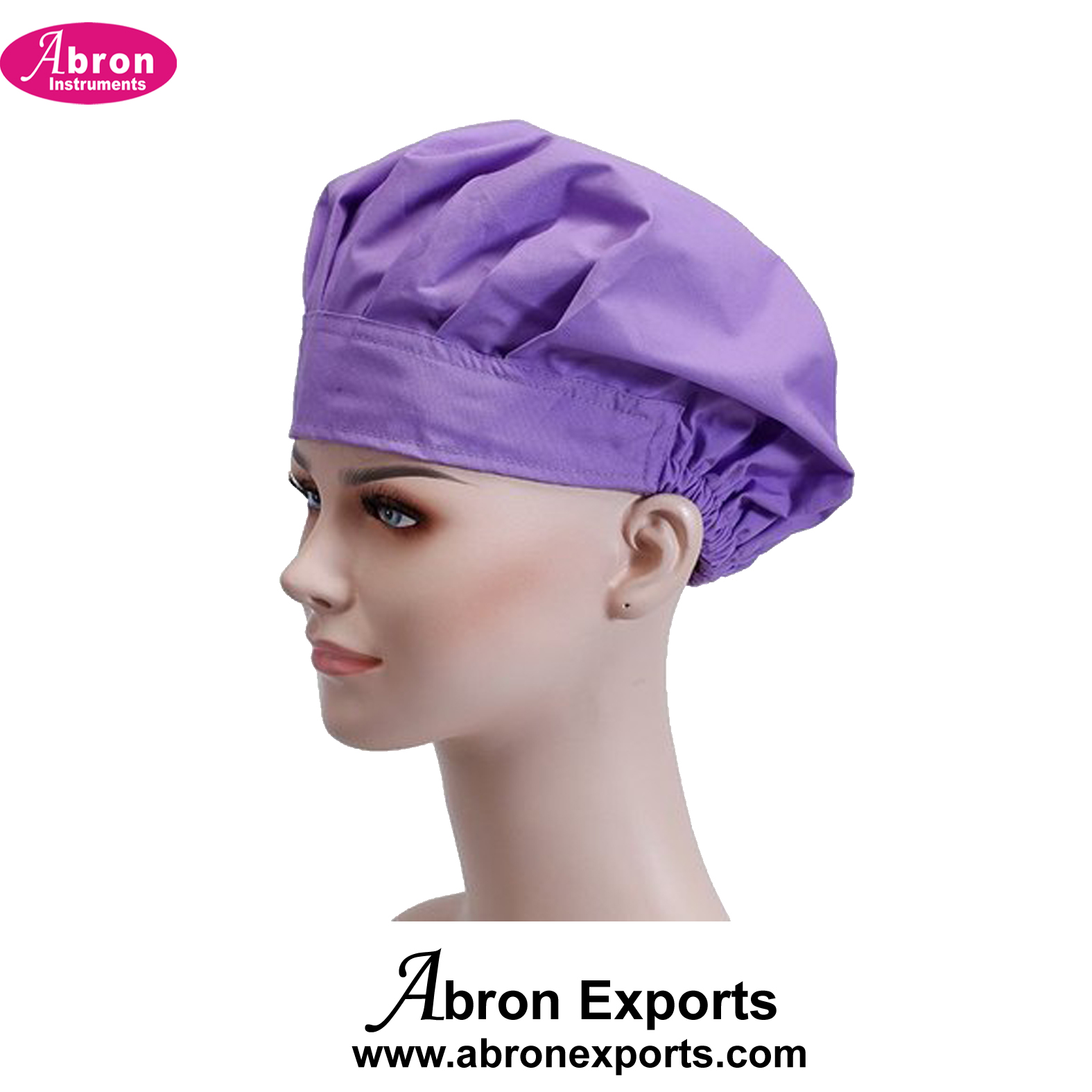 Head Cap Reusable lint free cap 100pc Pack Abron ABM-2452HCL 